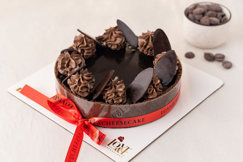 Chocolate Meltdown Cold Cheesecake