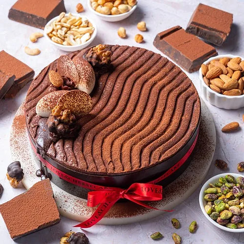Crunchy Nut & Fudge cake