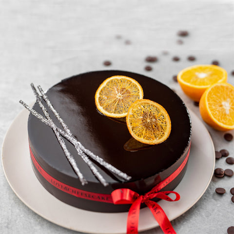 Dark Chocolate Orange Cake