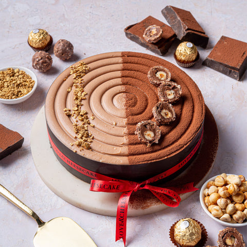 Ferrero Rocher Cheesecake
