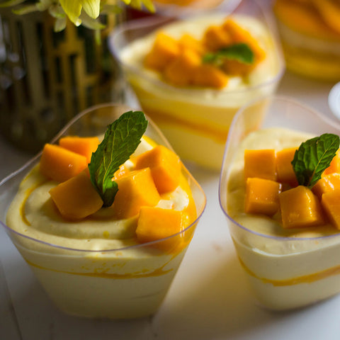 Mango Cheesecake Cup