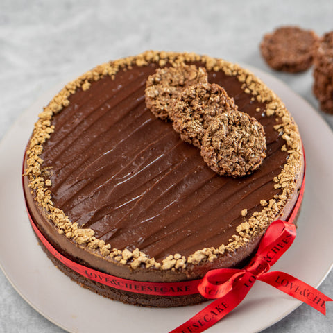 Nutella Baked Cheesecake