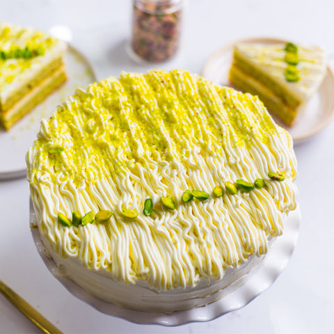 Pistachio Layered Cheesecake
