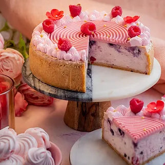 Ruby Baked Cheesecake