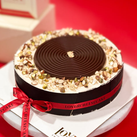 Toffee Nut Latte Cheesecake