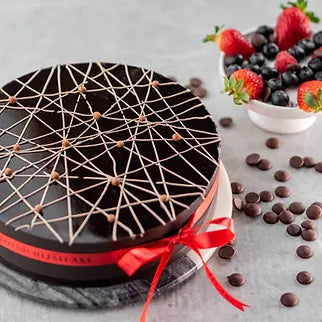 Triple Chocolate & Berries Cake
