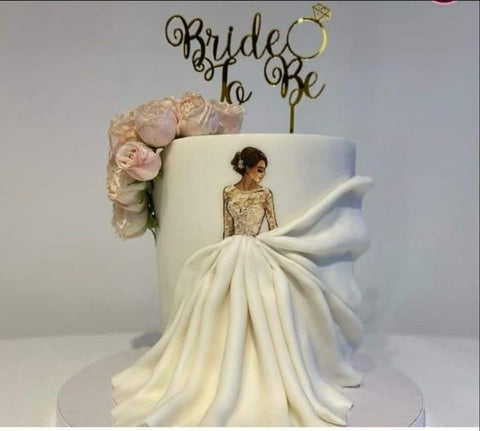 Custom Bridal Shower cake