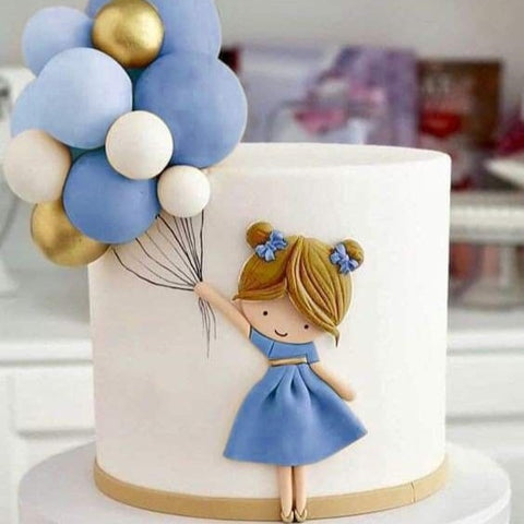 Custom cake for Baby girl