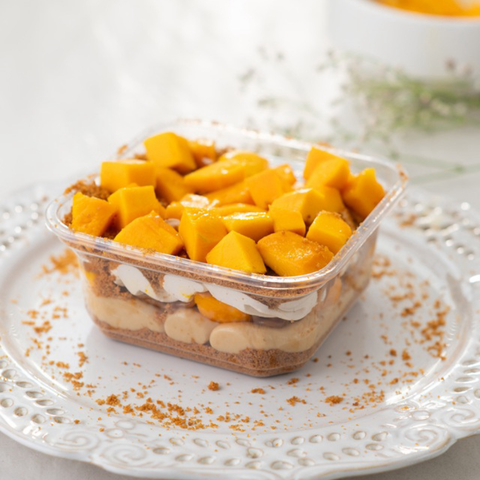 Fresh Mango Biscoff Cheesecake Tub
