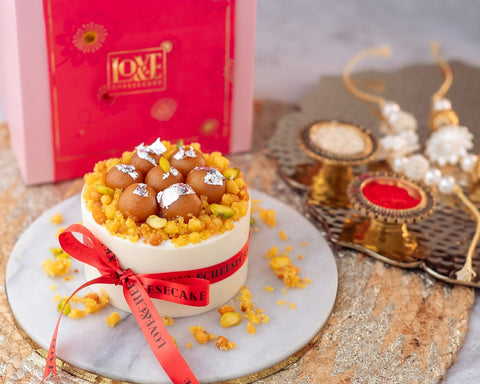 Gulab Jamun & Boondi Cheesecake (350 grams)