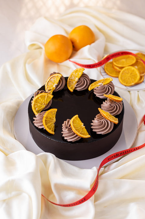 Dark Chocolate Orange Cake