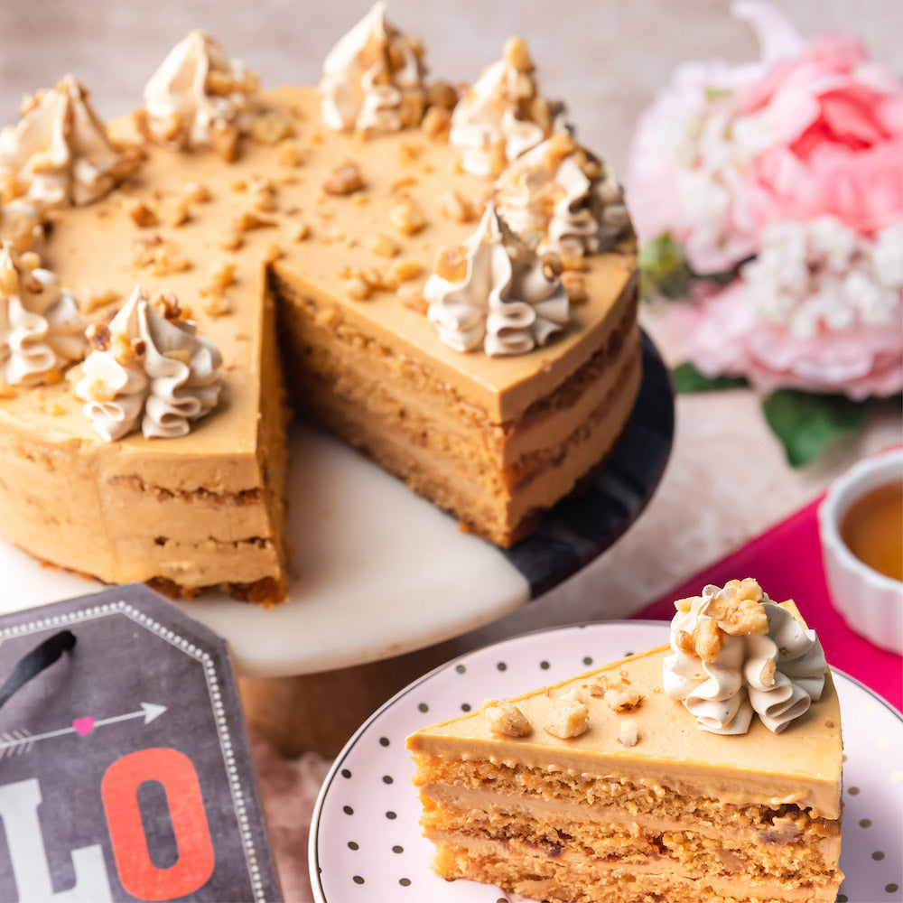 Five Layer Honey Cream Cake — Love, Cake