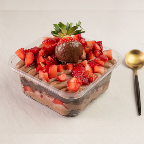 Fresh Strawberry & Nutella Cheesecake (Tub)