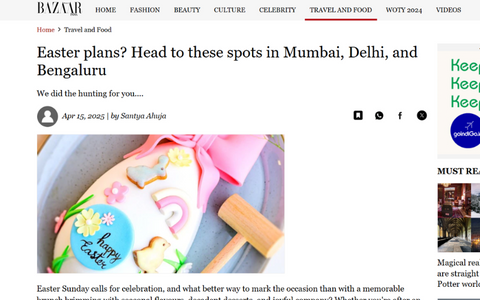 Easter plans? Head to these spots in Mumbai, Delhi, and Bengaluru